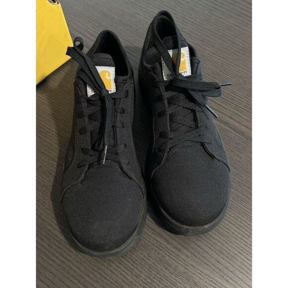 Carhartt Detroit Low Nano Toe Shoes Women's 8 M FC2461-W Black Sneakers Work - Picture 6 of 7